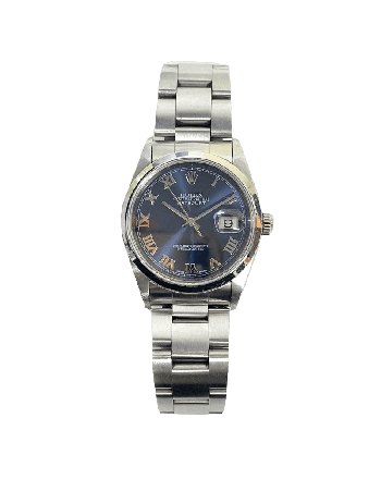 Rolex Datejust 16200 Blue Dial Jan 2002