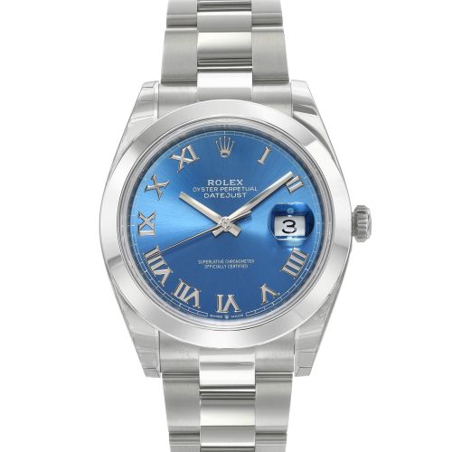 Rolex Datejust 126300 Azzurro Blue Oyster