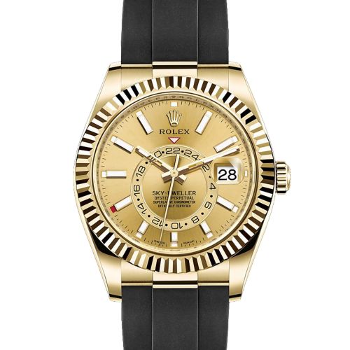 Rolex Sky-Dweller 326238 Champagne Oysterflex